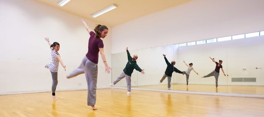 Dance Studio available for hire at Oxford House in Bethnal Green